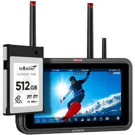 ATOMOS Ninja TX Element Pro Bundle + CFexpress 512GB