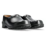 SIKA Unisex-Komfortclog mit ProNose,breitem Holzfußbett,rutschfesten medizinischen Clogs,Permair-Leder,stoßdämpfendenSicherheits-Arbeitsclogs für die Lebensmittel,Reinigungs-&Dienstleistungsbranche-48 - 48 EU