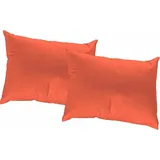 Wirth Dekokissen SUNBONE, Kissenhülle ohne Füllung, 2 Stück orange 40 cm x 40 cm
