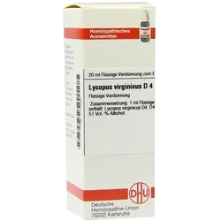 Lycopus Virginicus D 4 Dilution 20 ml