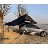 TZIpower Dachzelt Z-Fold Dachzelt Hardcase Aluminium Autodachzelt Grau oder Khaki Zelt, Personen: 2 braun
