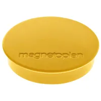 Magnetoplan Magnet D30mm VE10 Haftkraft 700 g gelb