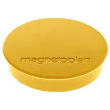 Magnetoplan Magnet D30mm VE10 Haftkraft 700 g gelb