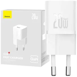 Baseus GaN5 Schnellladegerät 20W Weiß