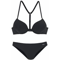 bruno banani Push-Up-Bikini Damen schwarz Gr.40 Cup A