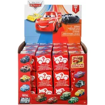 Mattel Disney Cars Mini Racers Blindpack Sortiment im Thekendisplay