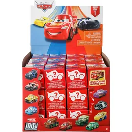 Mattel Disney Cars Mini Racers Blindpack Sortiment im Thekendisplay