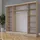 fabryka mebli idźczak Schwebetürenschrank 250 x 218 x 61 cm Braun/Weiß