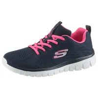 SKECHERS Graceful - Get Connected navy/hot pink 38