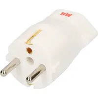 Max Hauri 162312 Zwischenstecker 250 V Weiß