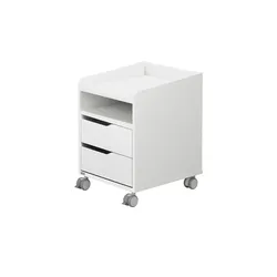 PAIDI Rollcontainer  Rollcontainer 2S , weiß , Maße (cm): B: 43,3 H: 60,5 T: 47.6