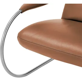 KOINOR Sessel Jacy Leder 80 x 104 x 99,0 cm Braun