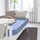 Setex Bettlaken Frottee 180 x 200 cm blau