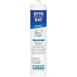 Otto-Chemie OTTOSEAL S 67 Geruchsarmes Reinraum- und RLT-Silikon 310 ml Ral 9002