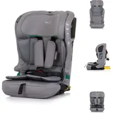 Chipolino Kindersitz i-Size LUX X (76-150cm) Gruppe 1/2/3, Isofix, Top Tether grau