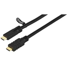 Monacor HDMC-2500R/SW HD-Kabel 25m mit Repeater