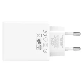 4smarts Netzladegerät PDPlug Slim 65W GaN 2C weiß