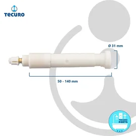 tecuro Verlängerung Set für UP-Ventil 50-140 mm Kunststoff