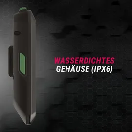 Prophete Fahrradnavigationssystem, GPS Computer, 14 Funktionen, inkl. Lenkerhalterung,