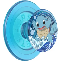 PopGrip Premium  für MagSafe rund - ausziehbarer Handy-Griff Handyhalter - Squirtle  Water