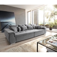 DeLife Sofa Navin 275x116 cm Grau Couch mit Kissen