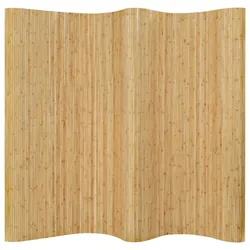 vidaXL Raumteiler Bambus 250x165 cm Natur
