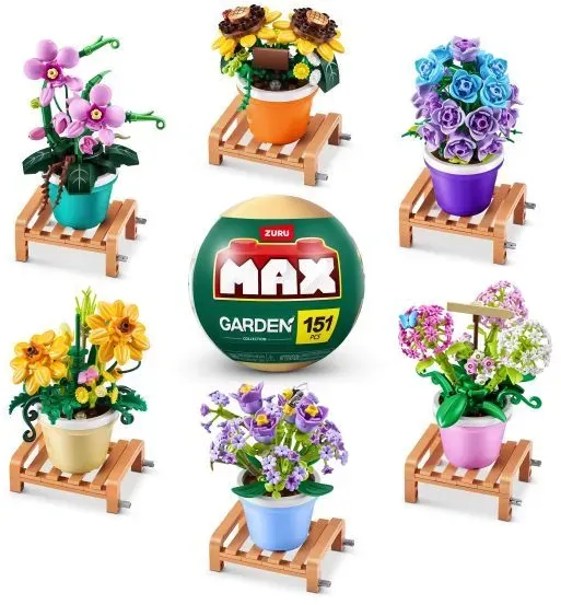 MAX: Blumen - Konstruktionsspiel, Blumen - verschiedene