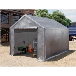 Toolport  3x4m Lagerzelt, PE-Plane, grau - (4770)