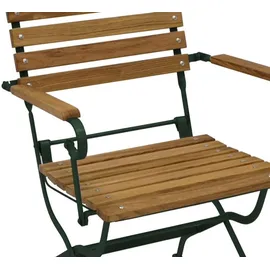 DEGAMO Klappsessel PASSAU 58 x 62,5 x 83 cm dunkelgrün 1 St.