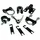Trail-Gator Trail Gator Adapter-Set für Kinderrad Adapter schwarz/Silber