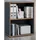 VCM my office Aktenregal Salia anthrazit, honig-eiche 60,0 x 32,0 x 74,0 cm