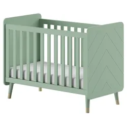 Gitterbett Billy ca. 60x120 Olive Grün