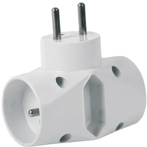 Kanlux Splitter Steckdosen Stecker ZARK