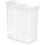 Emsa Optima Rechteckig Container 1,6 l Transparent, Weiß