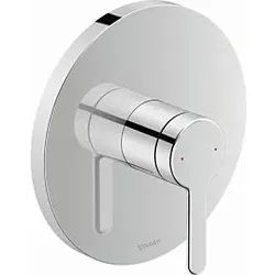 Duravit C.1 Unterputz Brausearmatur C14210010010, chrom, rund, 1 Verbraucher
