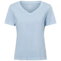 GANT 4200867 Kurzarm-t-shirt Mit V-ausschnitt - Fresh Blue -