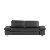 Smart Sofa Finola schwarz ¦ Maße (cm): B: 221 H: 83 T: 94