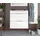 borchardt Möbel Oliva Schuhschrank 89 x 24 x 88 cm Weiß