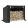 vidaXL Brennholzregal Stahl 151 x 80,5 x 110,5 cm Schwarz