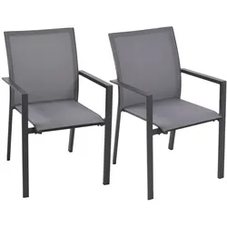 Garden Pleasure Stapelstuhl RANA, 2er Set