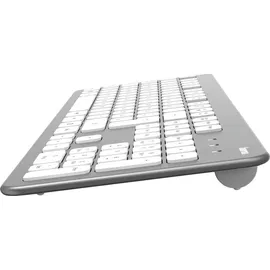Hama KMW-700 DE Set silber/weiß
