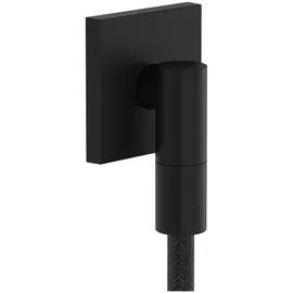 Hansgrohe AXOR Wall outlet Fine Wandanschluss 36738670 eckig G1/2" Mattschwarz
