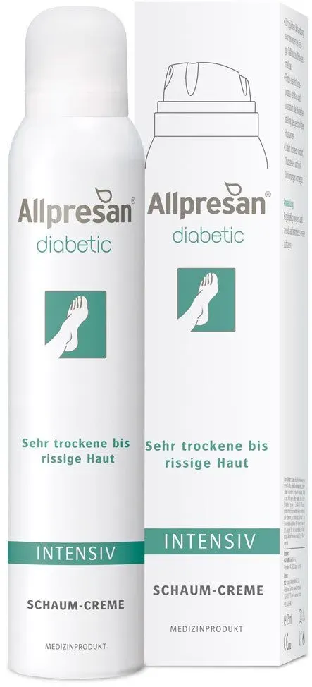 Allpresan diabetic Intensiv  Schaum-Creme