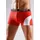 Authentic Underwear Boxer »Boxershorts für Herren«, (Packung, 4 St.), mit kontrastfarbenen Einsatz AUTHENTIC UNDERWEAR blau, rot, lila, grau