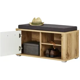 Sconto Garderobenbank Jameln ¦ holzfarben ¦ Maße (cm): B: 85 H: 48 T: 38.0