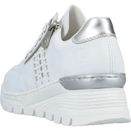 Rieker Sneaker Low Weiß/Rose 40