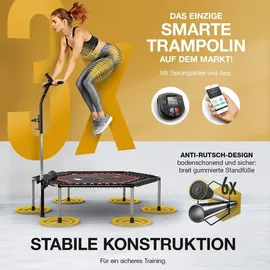 Sportstech HTX100 137 cm inkl. Pulsgurt schwarz