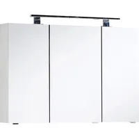 Saphir Spiegelschrank »3400 Basic«, Breite 100 cm weiß