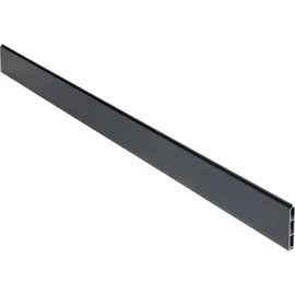Floraworld Steckzaun-System 179 x 15 cm Anthrazit/Aluminium