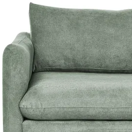 Beliani Sofa 3-sitzer Vinterbro Stoff Hellgrün